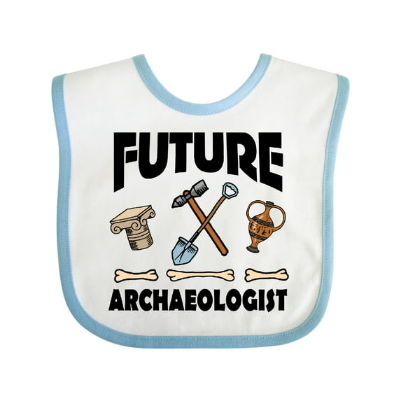 Inktastic Historian Future Archaeologist Boys or Girls Baby Bib