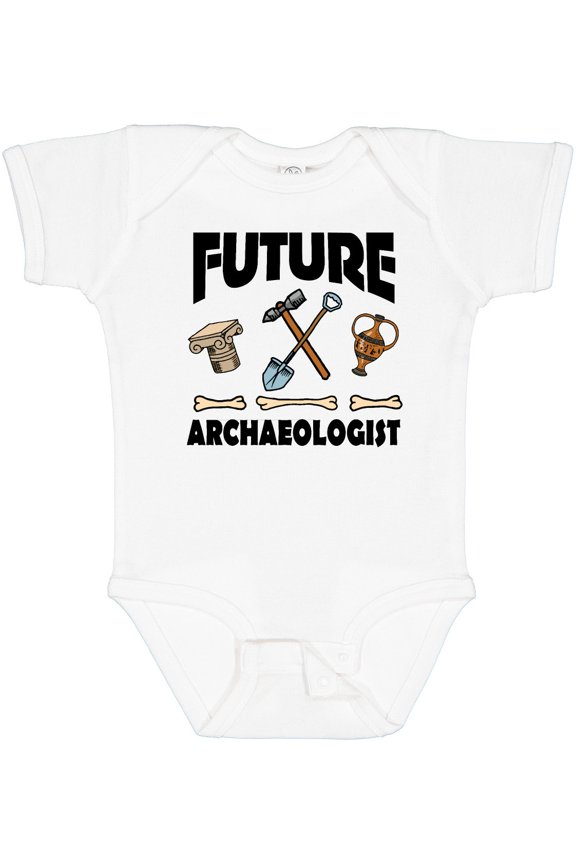Historian Future Archaeologist Boys or Girls Baby Bodysuit