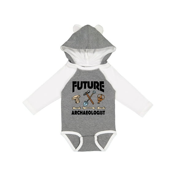 Inktastic Historian Future Archaeologist Boys or Girls Long Sleeve Baby Bodysuit