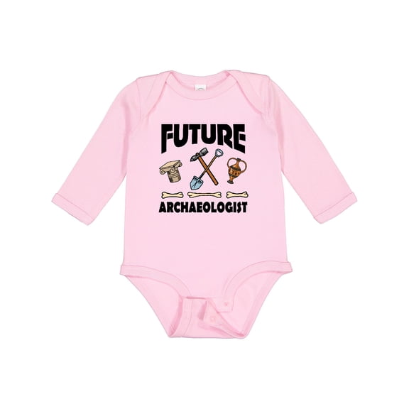 Inktastic Historian Future Archaeologist Boys or Girls Long Sleeve Baby Bodysuit