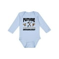 thumbnail image 1 of Inktastic Historian Future Archaeologist Boys or Girls Long Sleeve Baby Bodysuit, 1 of 5