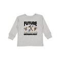 thumbnail image 1 of Inktastic Historian Future Archaeologist Boys or Girls Long Sleeve Toddler T-Shirt, 1 of 5