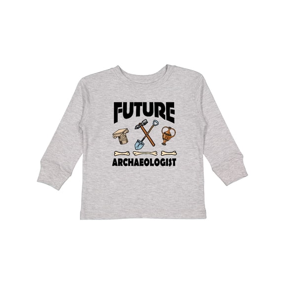 Inktastic Historian Future Archaeologist Boys or Girls Long Sleeve Toddler T-Shirt