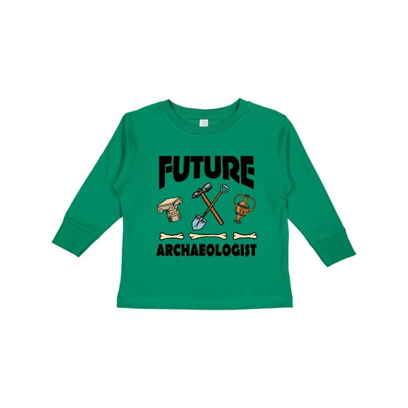 Inktastic Historian Future Archaeologist Boys or Girls Long Sleeve Toddler T-Shirt