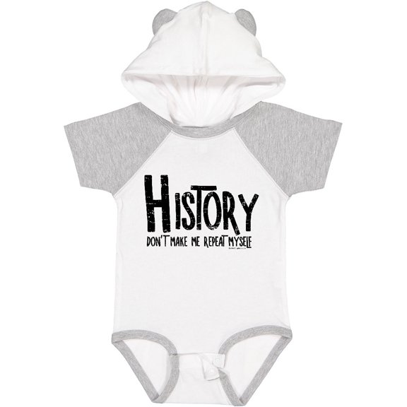 Inktastic History Repeats Boys or Girls Baby Bodysuit