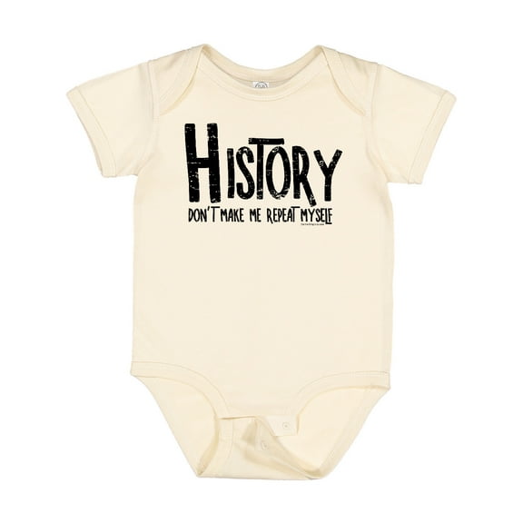 Inktastic History Repeats Boys or Girls Baby Bodysuit