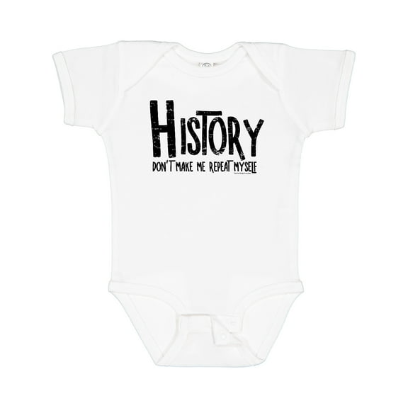Inktastic History Repeats Boys or Girls Baby Bodysuit