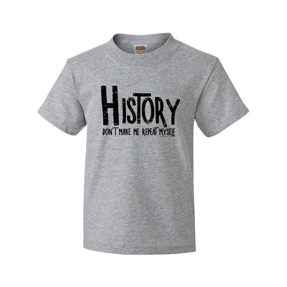 Inktastic History Repeats Youth T-Shirt