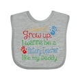 thumbnail image 1 of Inktastic History Teacher Like Daddy Boys or Girls Baby Bib, 1 of 4