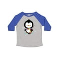 thumbnail image 1 of Inktastic Hockey Christmas Penguin Boys or Girls Toddler T-Shirt, 1 of 5
