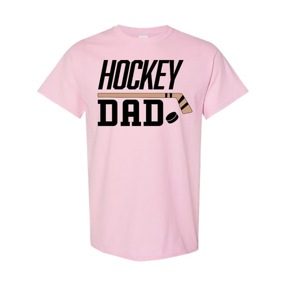 Inktastic Hockey Dad Stick and Puck T-Shirt