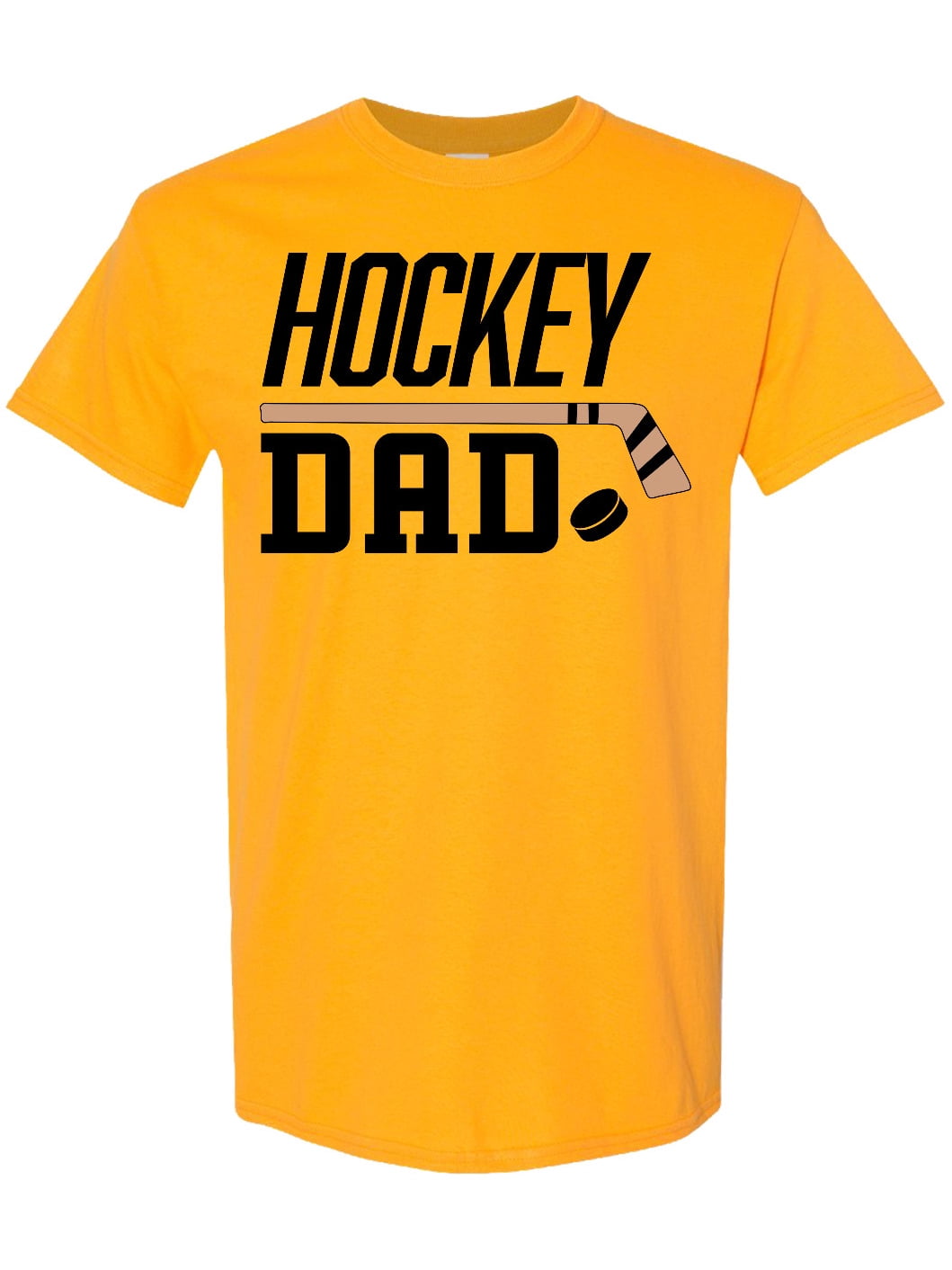 Inktastic Hockey Dad Stick and Puck T-Shirt