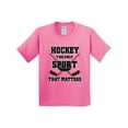 thumbnail image 1 of Inktastic Hockey Funny Sport That Matters Youth T-Shirt, 1 of 5