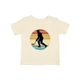 thumbnail image 1 of Inktastic Hockey Player Retro Sunset Boys or Girls Baby T-Shirt, 1 of 5