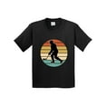 thumbnail image 1 of Inktastic Hockey Player Retro Sunset Youth T-Shirt, 1 of 5