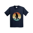 thumbnail image 1 of Inktastic Hockey Player Retro Sunset Youth T-Shirt, 1 of 5