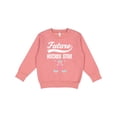 thumbnail image 1 of Inktastic Hockey Star Future Toddler Sweatshirt, 1 of 4