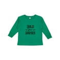 thumbnail image 1 of Inktastic Hold Your Horses Boys or Girls Long Sleeve Toddler T-Shirt, 1 of 5