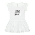thumbnail image 1 of Inktastic Hold Your Horses Girls Toddler Dress, 1 of 5