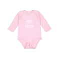 thumbnail image 1 of Inktastic Hold Your Horses in White Boys or Girls Long Sleeve Baby Bodysuit, 1 of 5