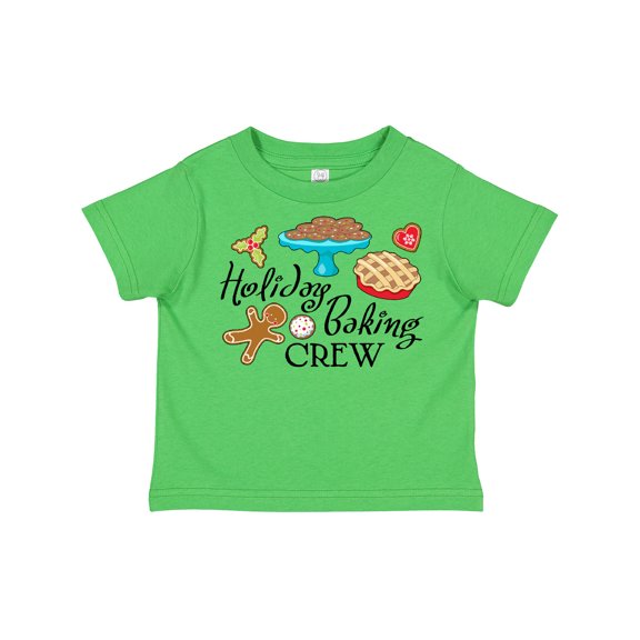Inktastic Holiday Baking Crew Boys or Girls Toddler T-Shirt