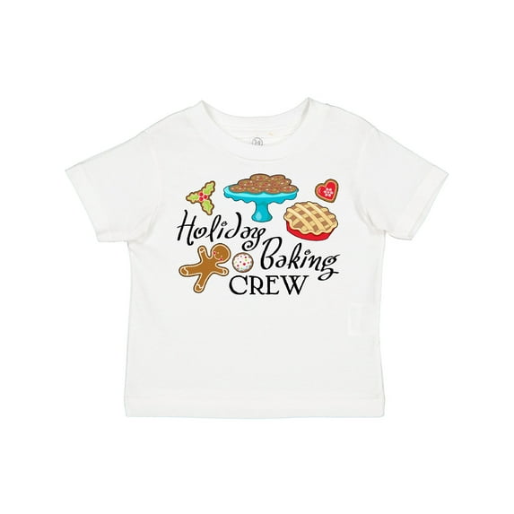 Inktastic Holiday Baking Crew Boys or Girls Toddler T-Shirt