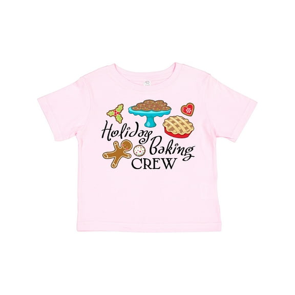 Inktastic Holiday Baking Crew Boys or Girls Toddler T-Shirt