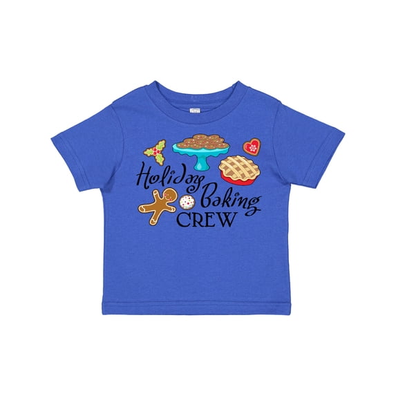 Inktastic Holiday Baking Crew Boys or Girls Toddler T-Shirt