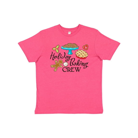 Inktastic Holiday Baking Crew Youth T-Shirt