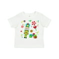 thumbnail image 1 of Inktastic Holiday Nutcracker and Candy for Christmas Boys or Girls Toddler T-Shirt, 1 of 5