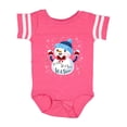 thumbnail image 1 of Inktastic Holiday Snowman Boys or Girls Baby Bodysuit, 1 of 5