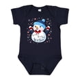thumbnail image 1 of Inktastic Holiday Snowman Boys or Girls Baby Bodysuit, 1 of 5