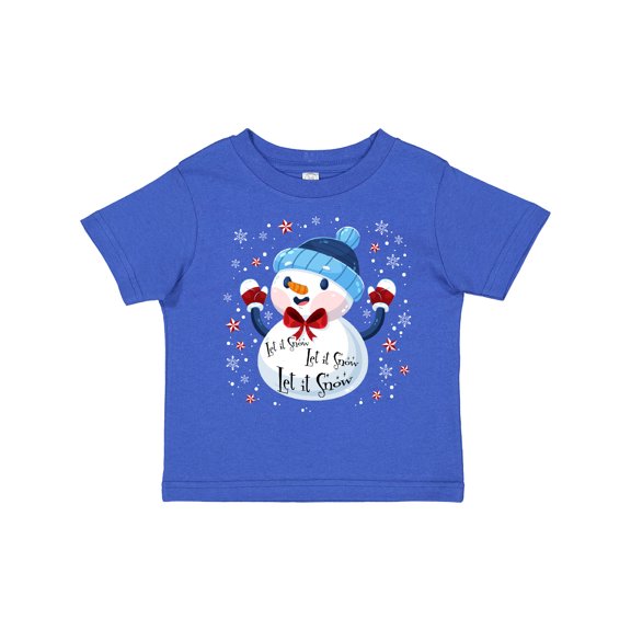Inktastic Holiday Snowman Boys or Girls Toddler T-Shirt