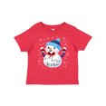 thumbnail image 1 of Inktastic Holiday Snowman Boys or Girls Toddler T-Shirt, 1 of 5