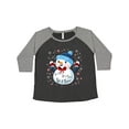 thumbnail image 1 of Inktastic Holiday Snowman Women's Plus Size T-Shirt, 1 of 5