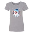 thumbnail image 1 of Inktastic Holiday Snowman Women's T-Shirt, 1 of 5