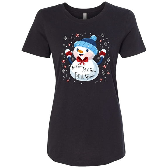 Inktastic Holiday Snowman Women's T-Shirt