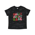 thumbnail image 1 of Inktastic Holly Jolly Babe Girls Toddler T-Shirt, 1 of 5