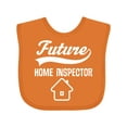 thumbnail image 1 of Inktastic Home Inspector Future Job Boys or Girls Baby Bib, 1 of 4