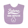 thumbnail image 1 of Inktastic Home Inspector Future Job Boys or Girls Baby Bib, 1 of 4