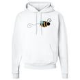 thumbnail image 1 of Inktastic Honey Bee Adult Hoodie Sweatshirt, 1 of 4