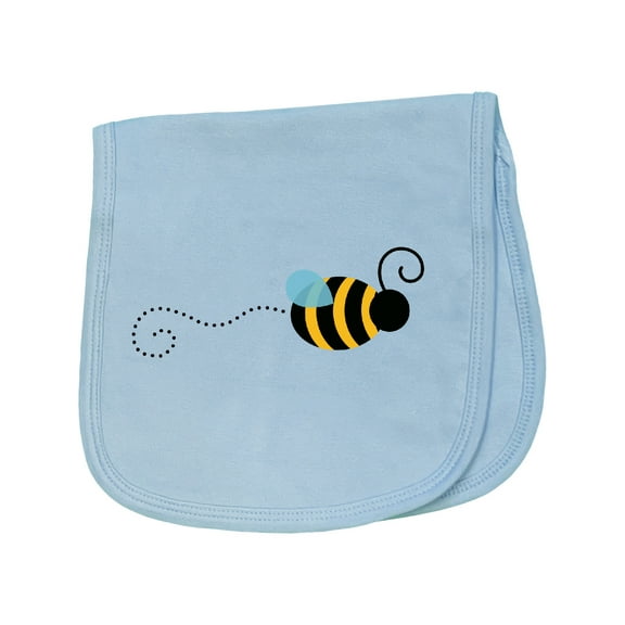 Inktastic Honey Bee Baby Burp Cloth