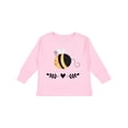 thumbnail image 1 of Inktastic Honey Bee Beekeeper Girls Long Sleeve Toddler T-Shirt, 1 of 5