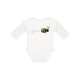 thumbnail image 1 of Inktastic Honey Bee Boys or Girls Long Sleeve Baby Bodysuit, 1 of 5