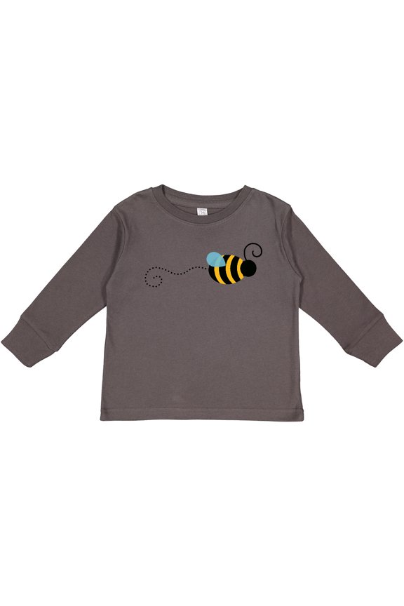 Honey Bee Boys or Girls Long Sleeve Toddler T-Shirt