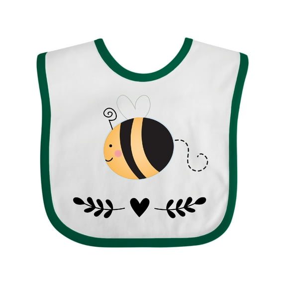 Inktastic Honey Bee Gifts Beekeeper Girls Baby Bib
