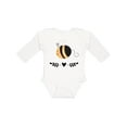 thumbnail image 1 of Inktastic Honey Bee Gifts Beekeeper Girls Long Sleeve Baby Bodysuit, 1 of 5