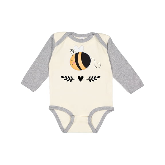 Inktastic Honey Bee Gifts Beekeeper Girls Long Sleeve Baby Bodysuit