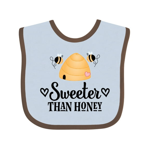 Inktastic Honey Bee Girls Cute Girls Baby Bib