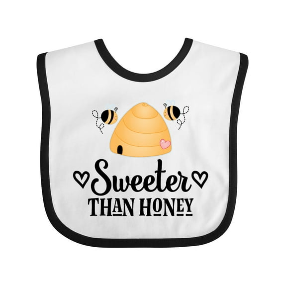 Inktastic Honey Bee Girls Cute Girls Baby Bib